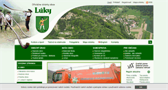 Desktop Screenshot of obecluky.sk